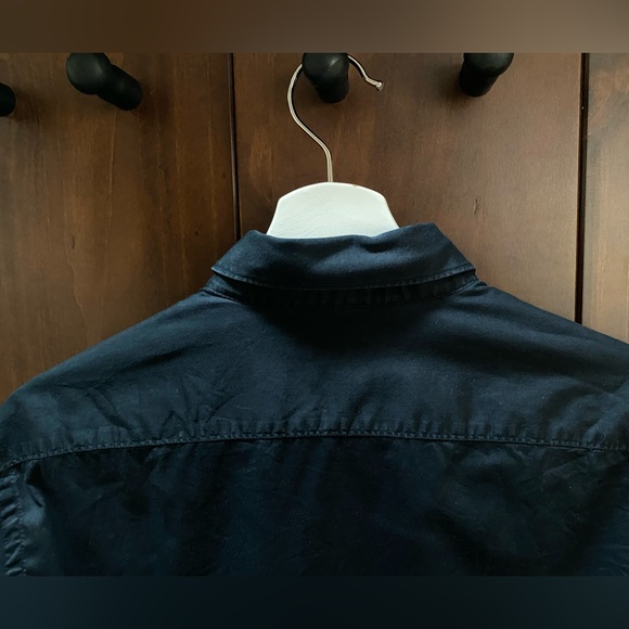 Versace Collection Men’s Trend Fit Button Up in Black (Size 15.5) - Picture 10 of 14